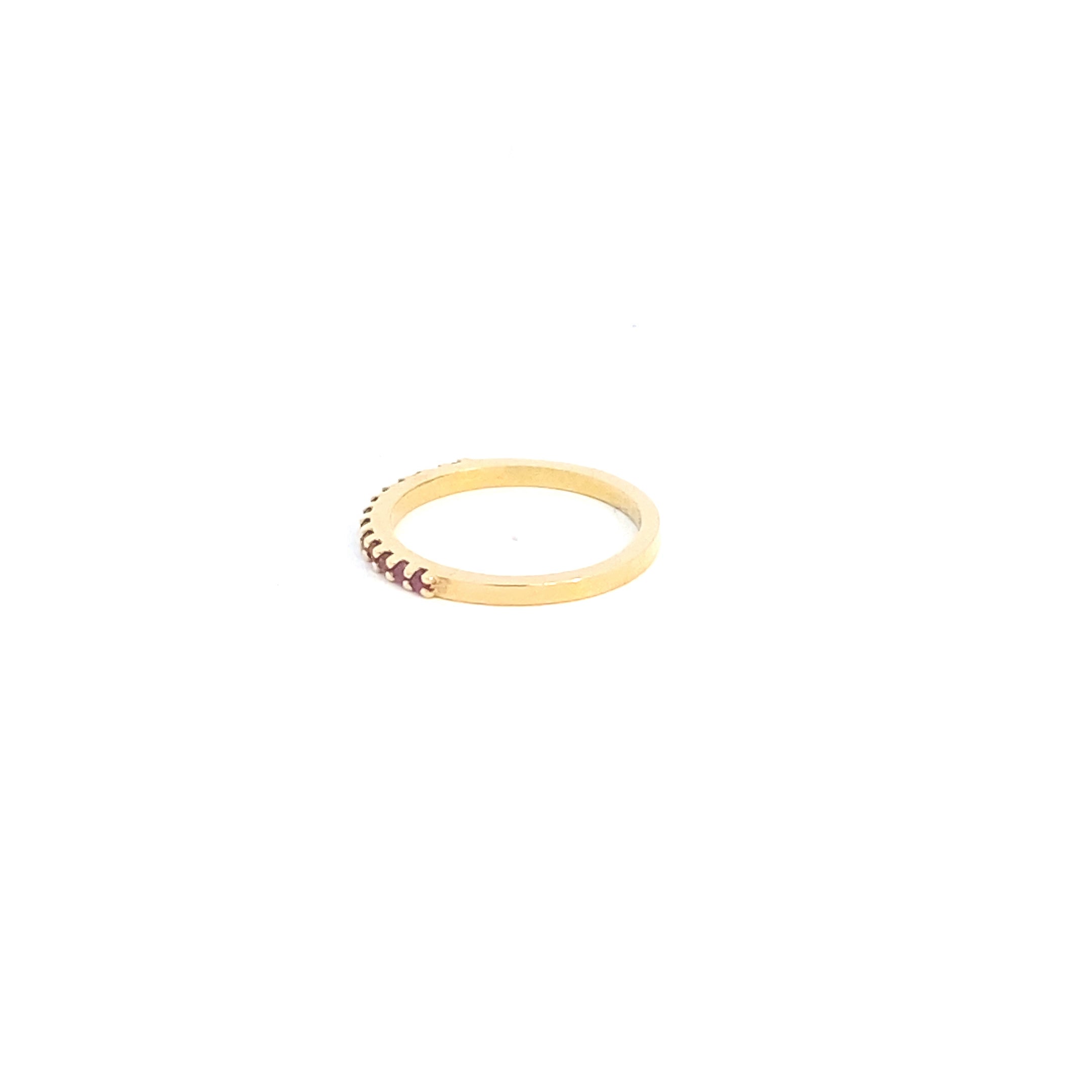 Cintillo Rubíes 1,3 mm