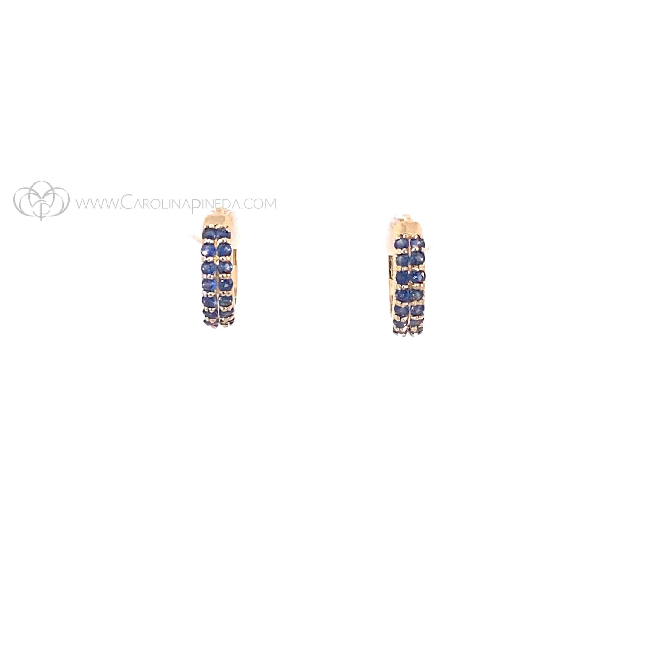 Arete minihoop Amelia oro amarillo