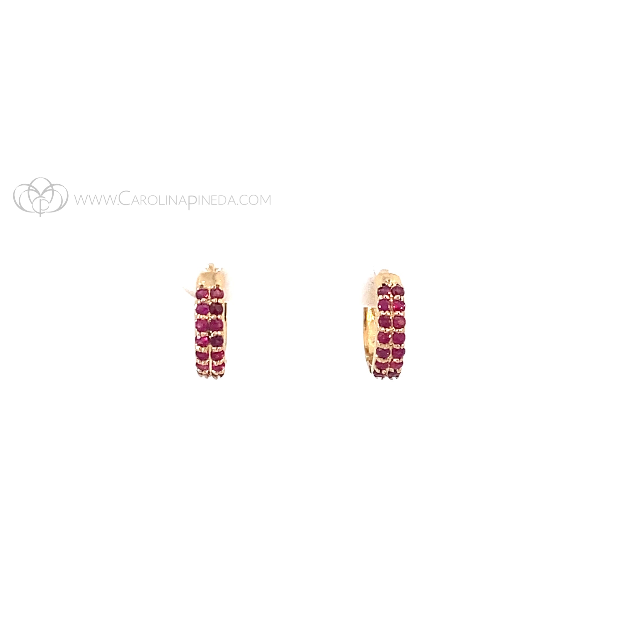 Arete minihoop Amelia oro amarillo