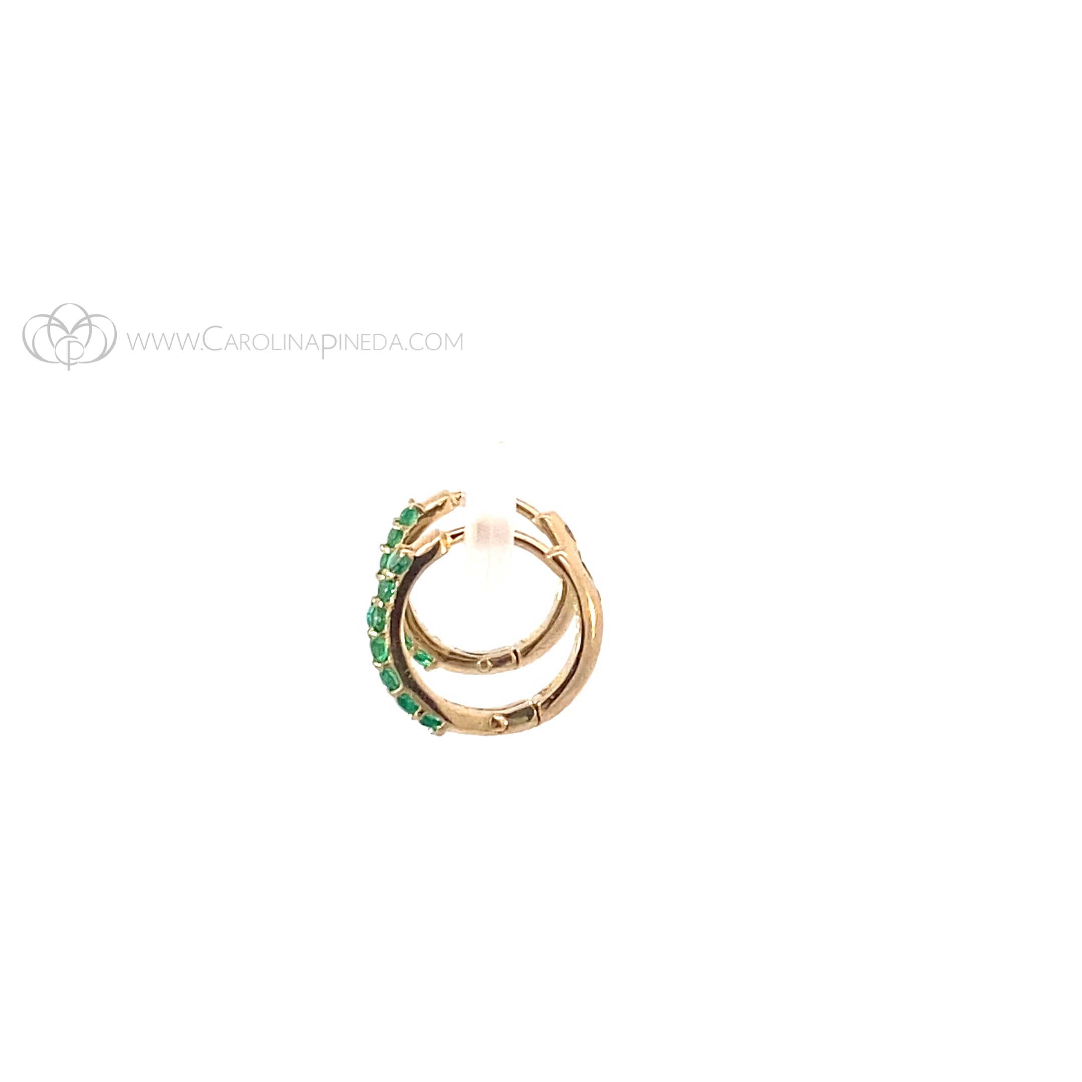 Arete minihoop Amelia oro amarillo