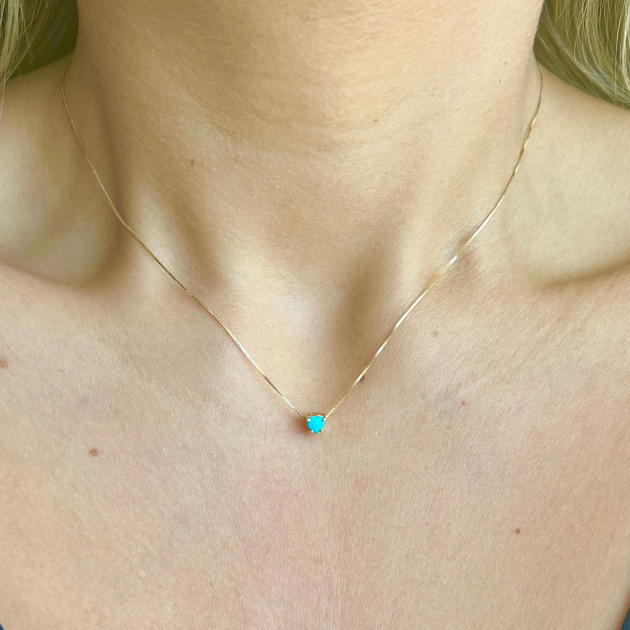 Collar Nacimiento en Corazón 4 mm