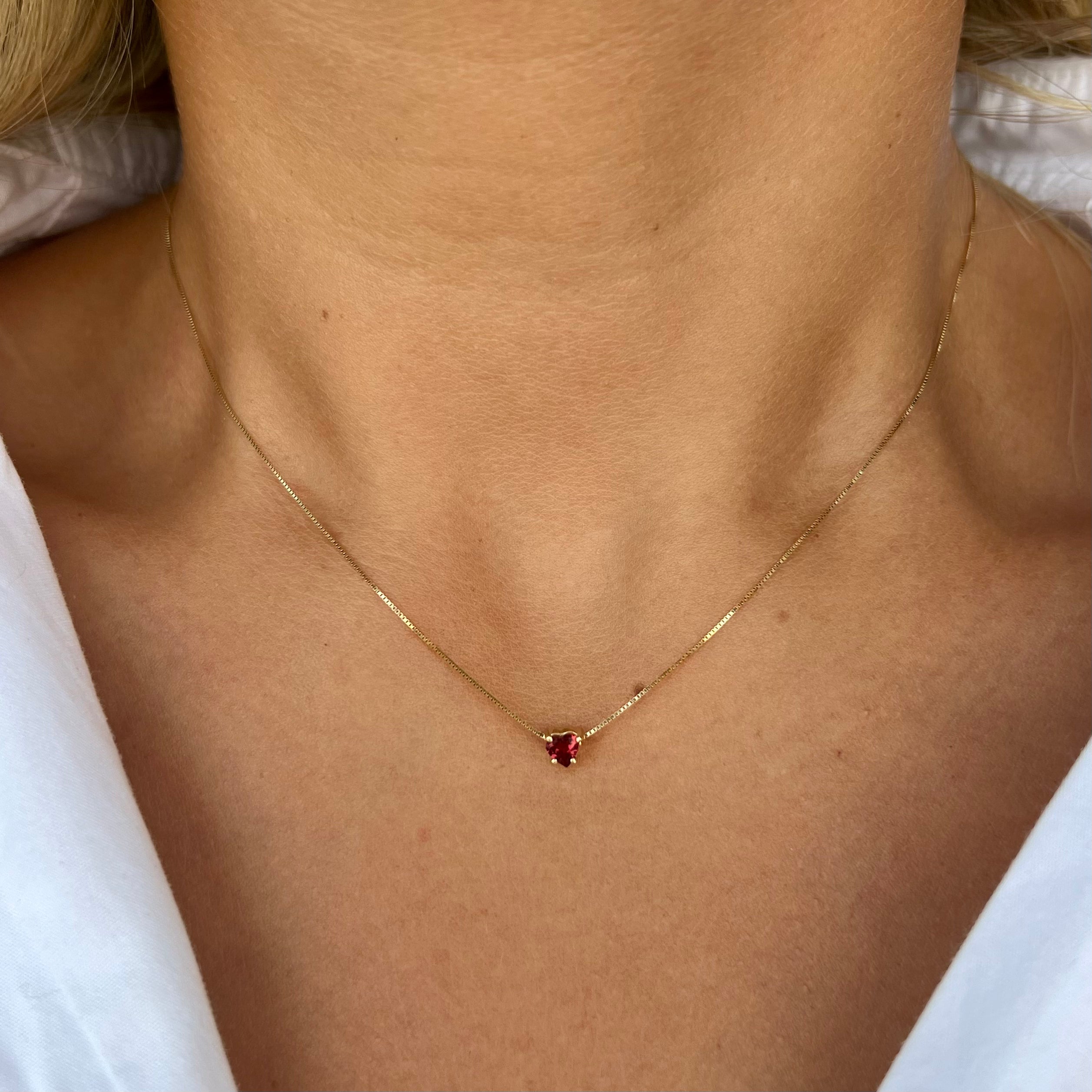 Collar Nacimiento en Corazón 4 mm