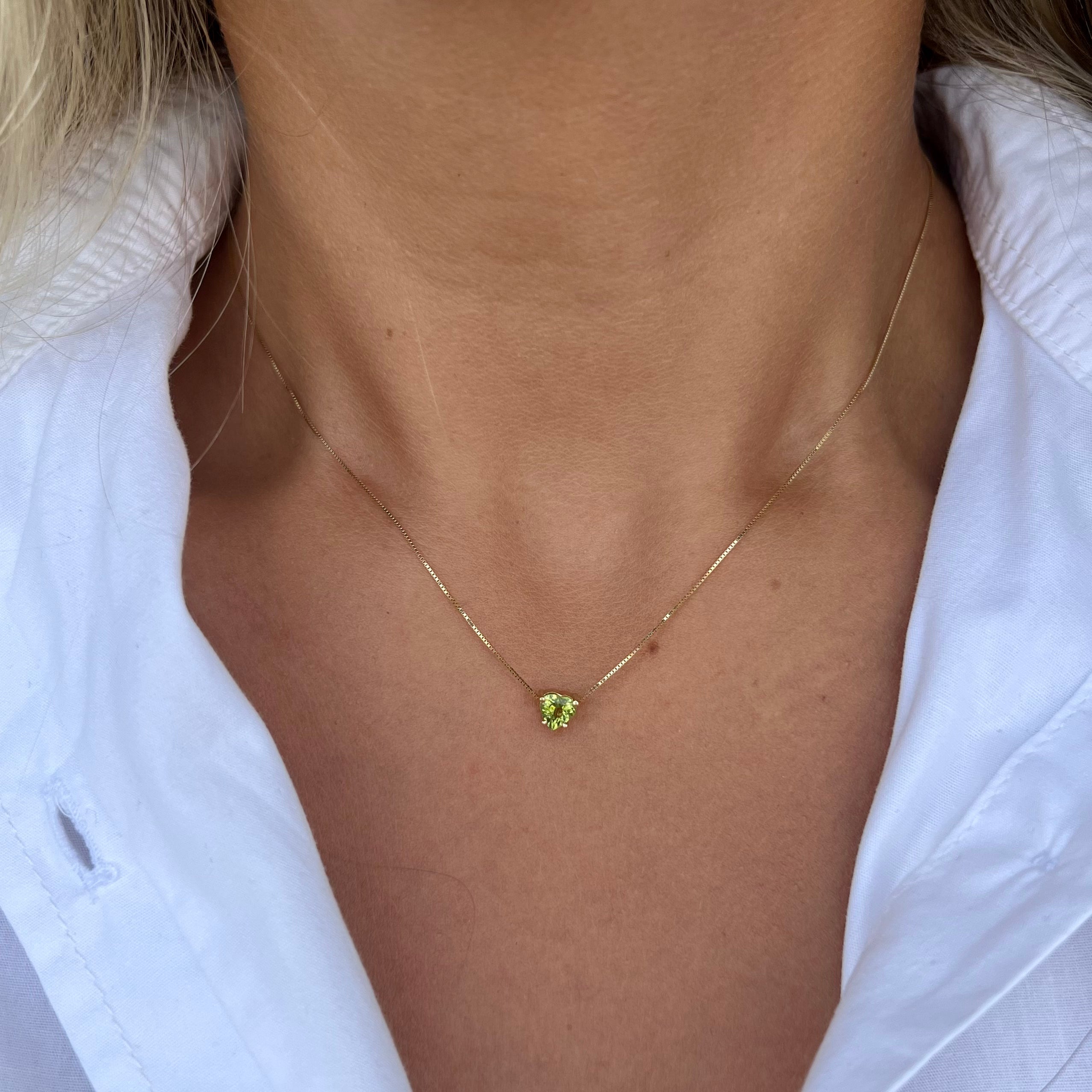 Collar Nacimiento en Corazón 4 mm