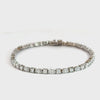 Pulsera Tennis Diamantes Oval y Princess Video