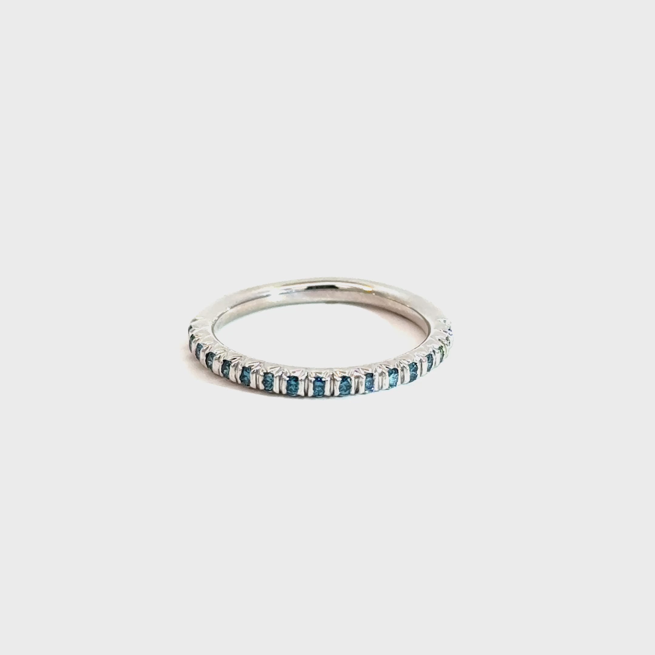 Anillo Diamantes Azules Video