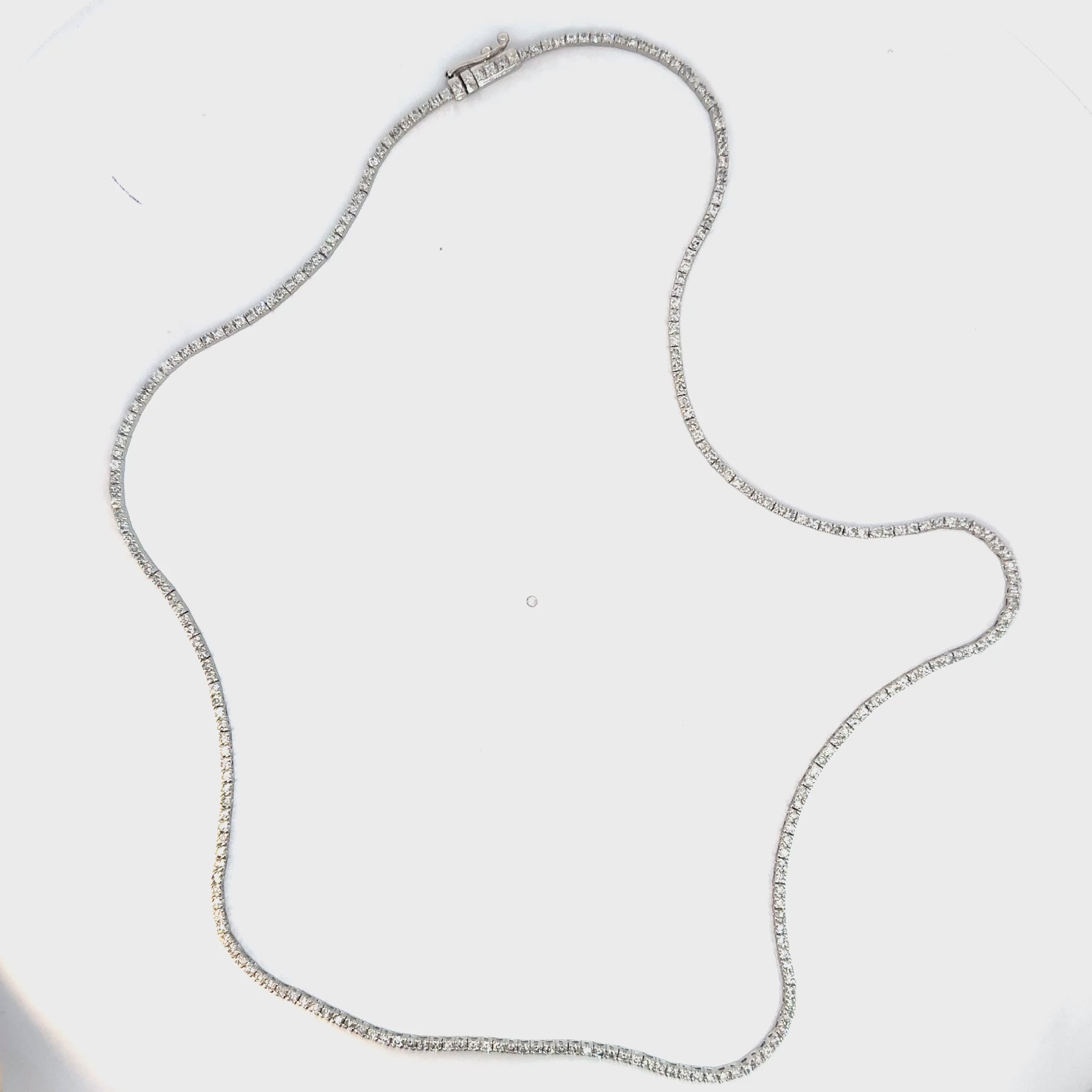 Collar_Tennis_Diamante_Oro_Blanco video