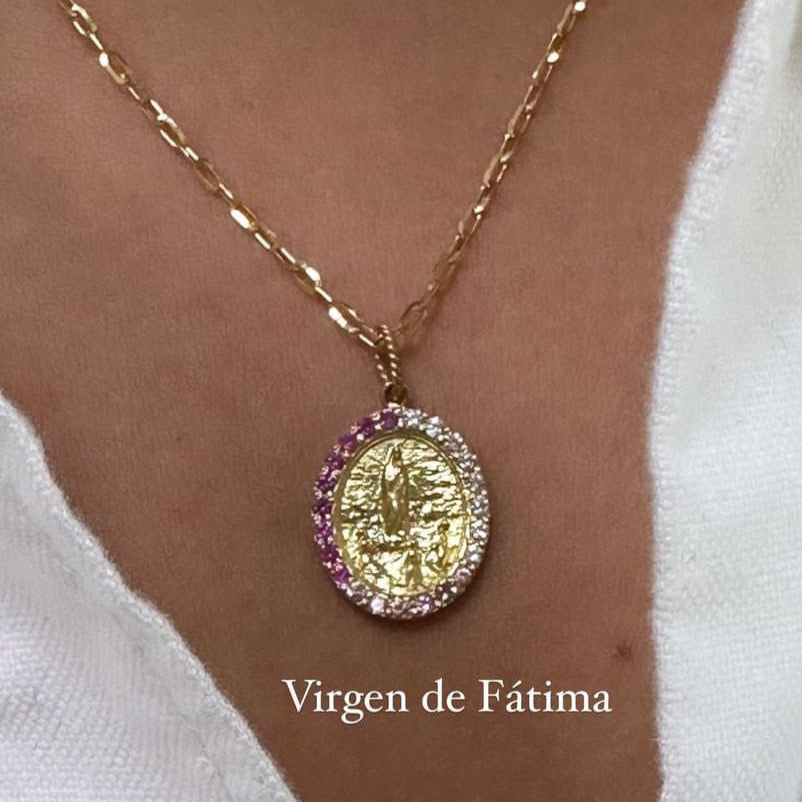 Dije Virgen de Fatima