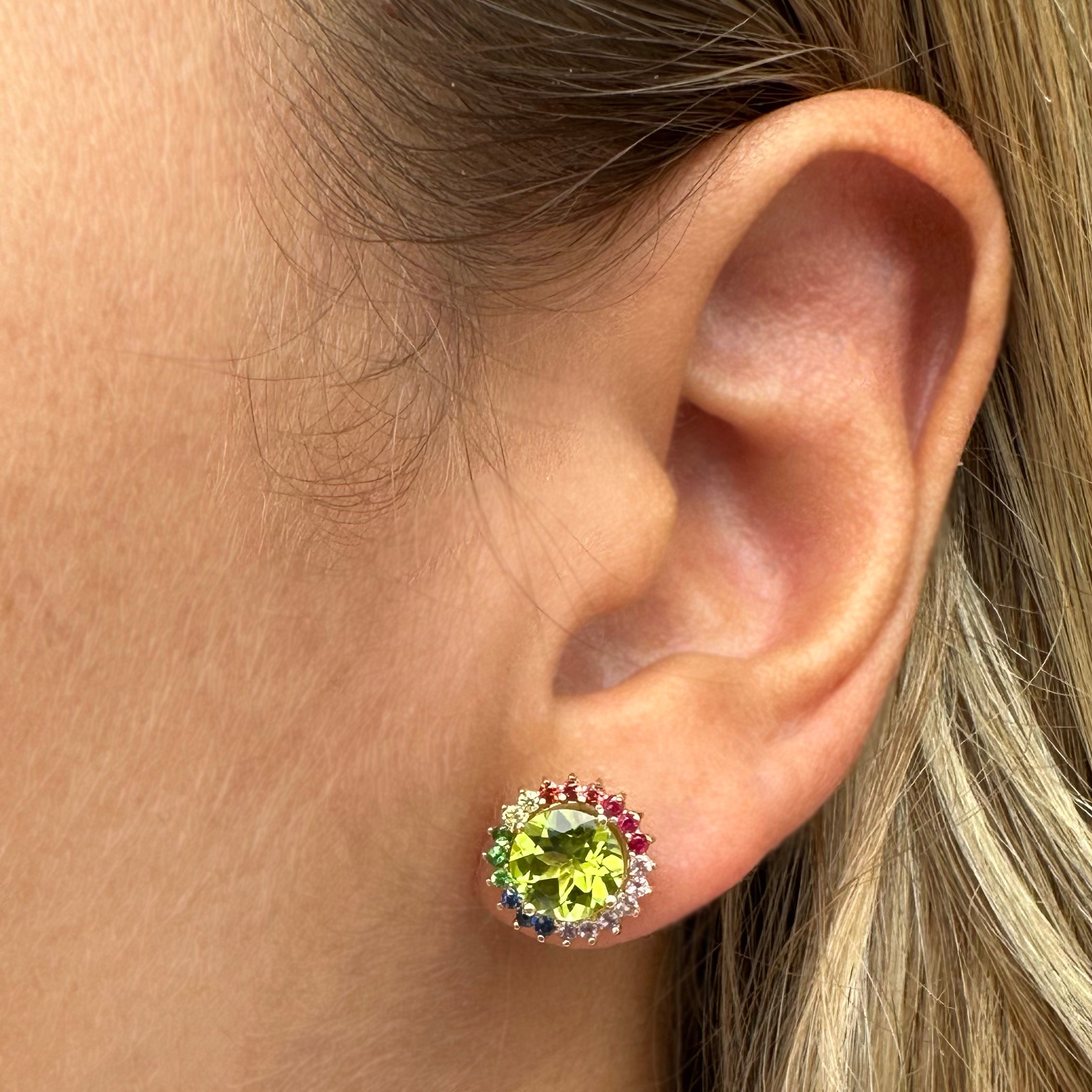 Aretes Flora Rainbow