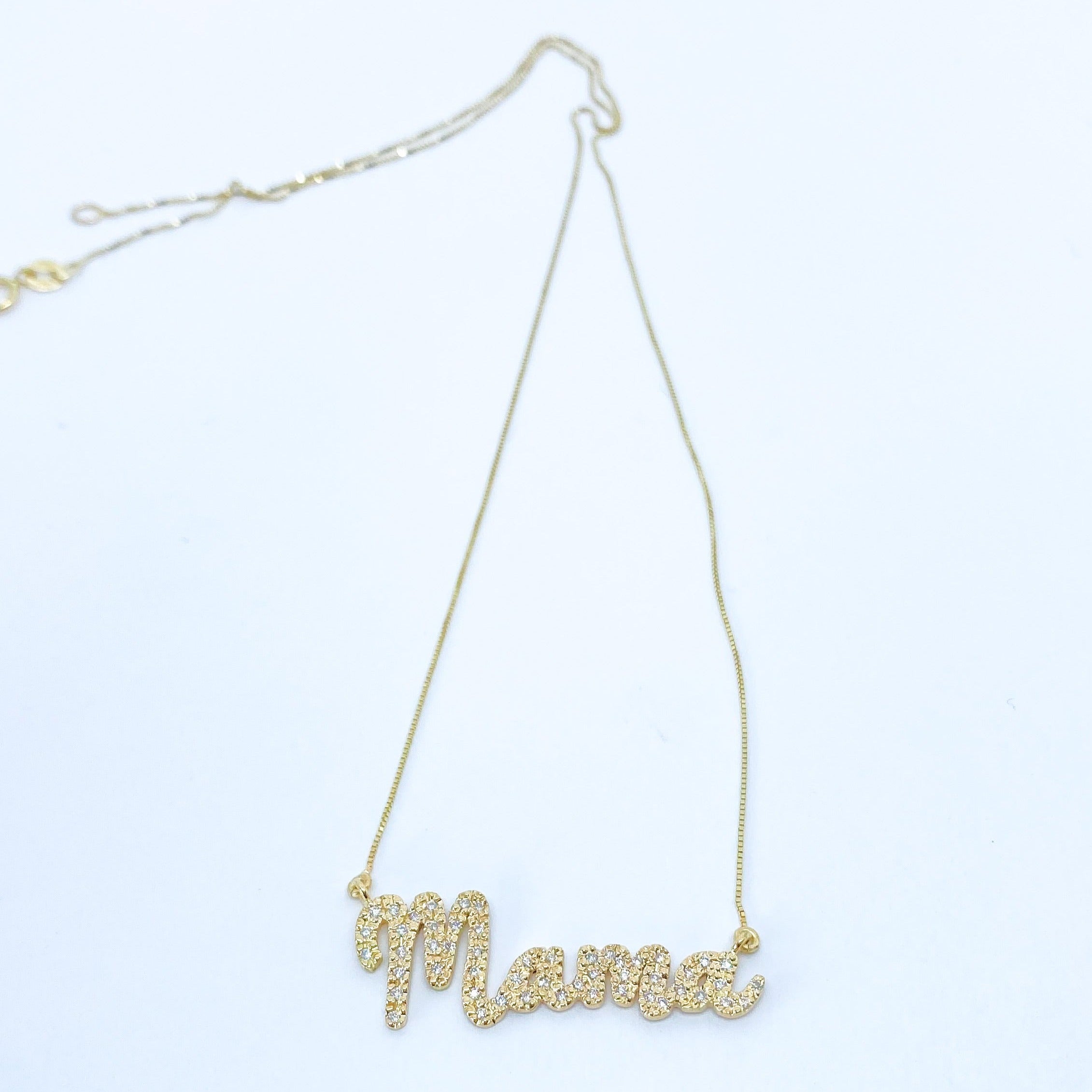 Collar MAMA Diamantes
