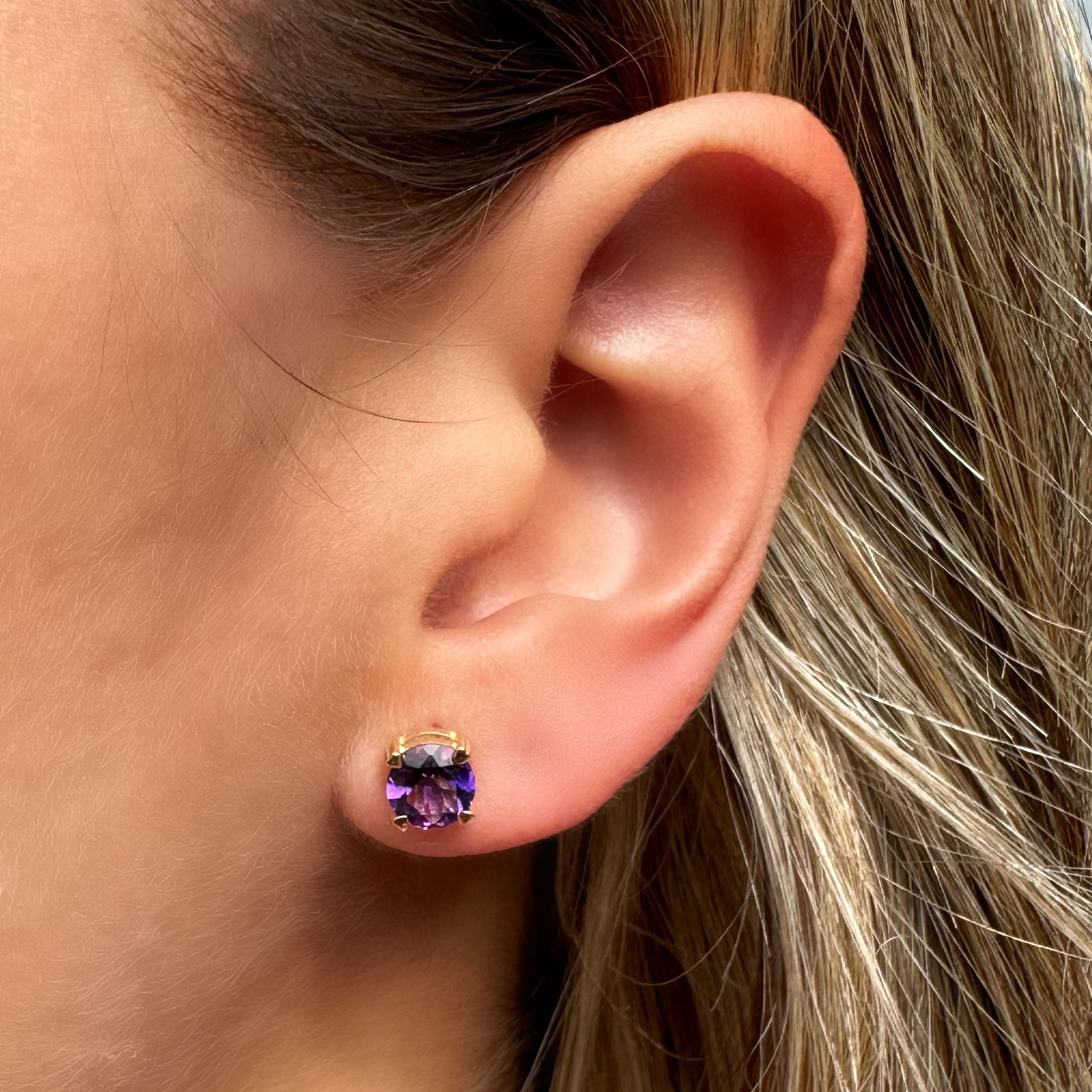 Aretes Love Redondo 6 mm