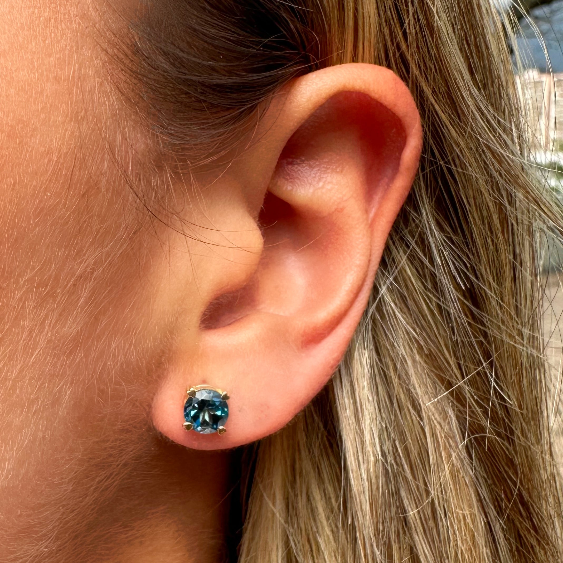 Aretes Love Redondo 6 mm