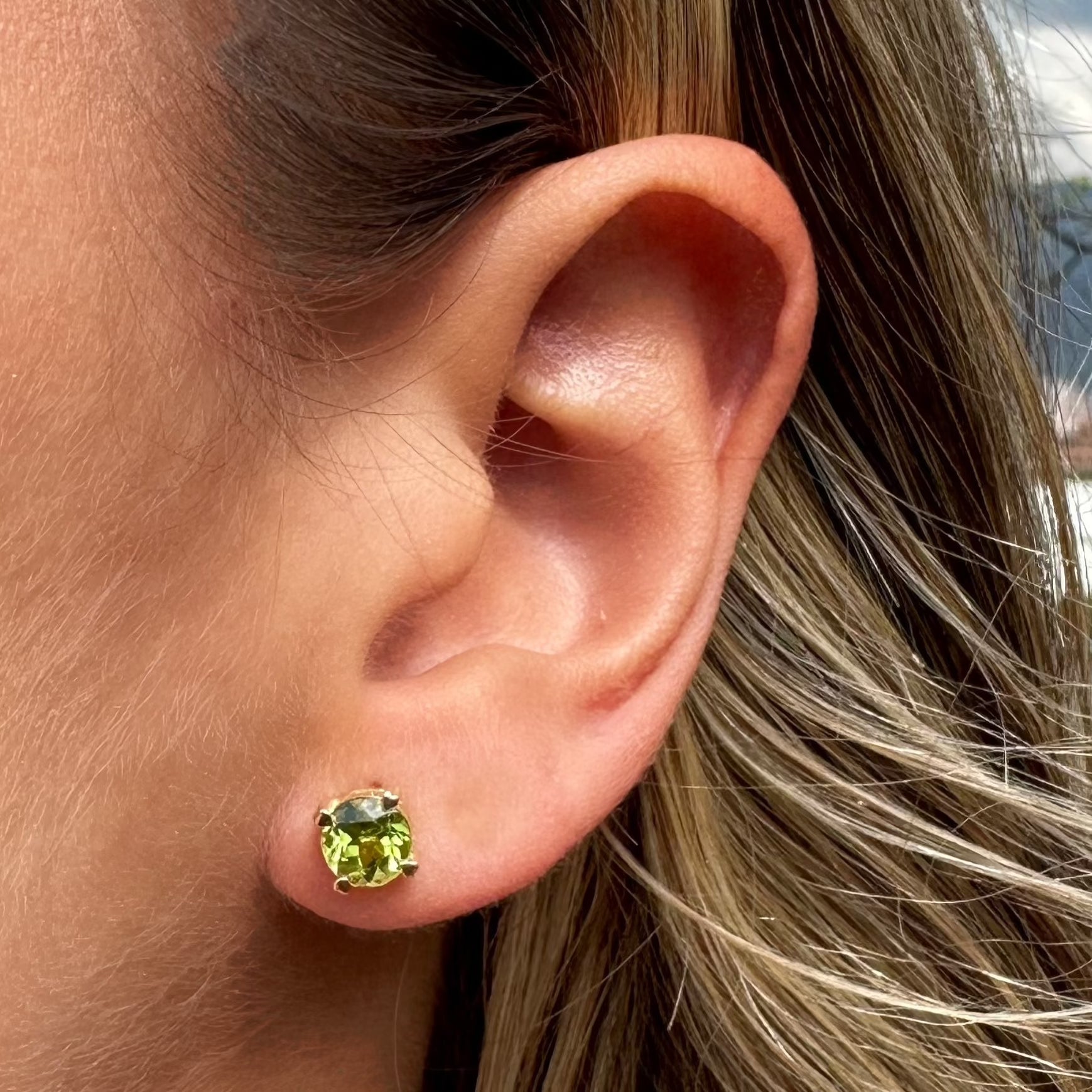 Aretes Love Redondo 6 mm