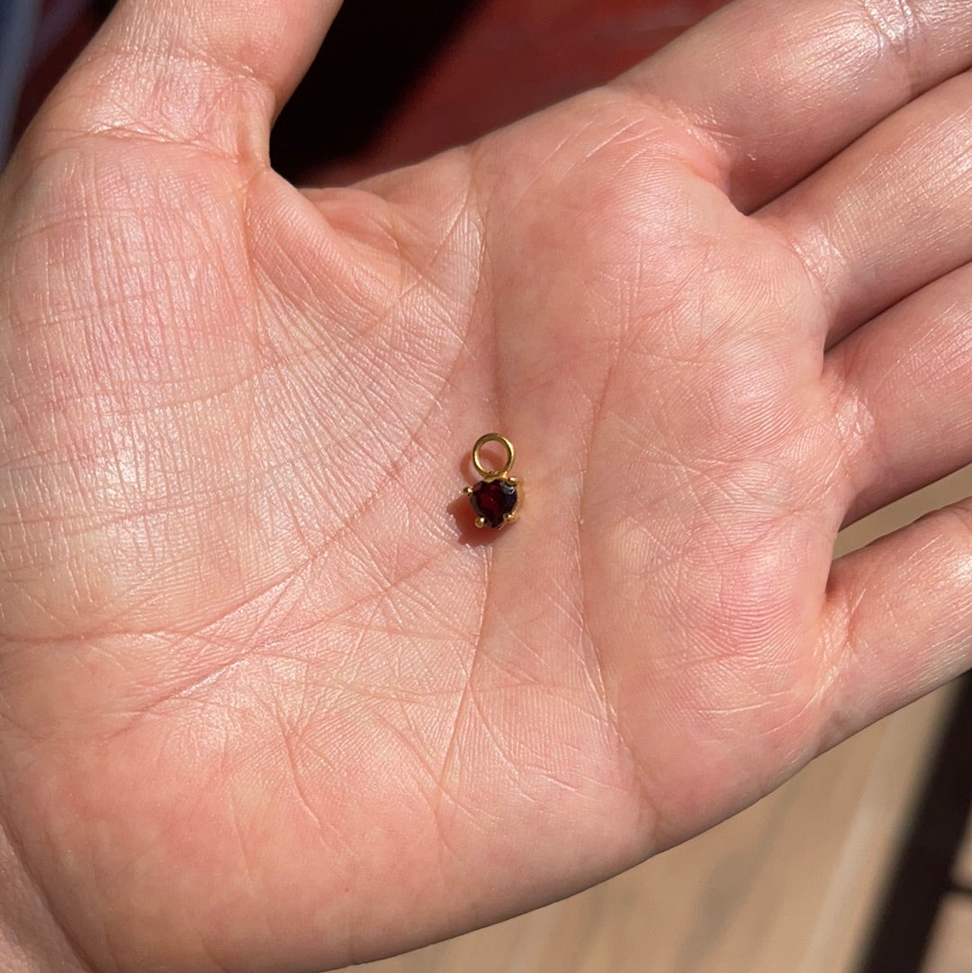 Dije para candongas plata enchapada en oro