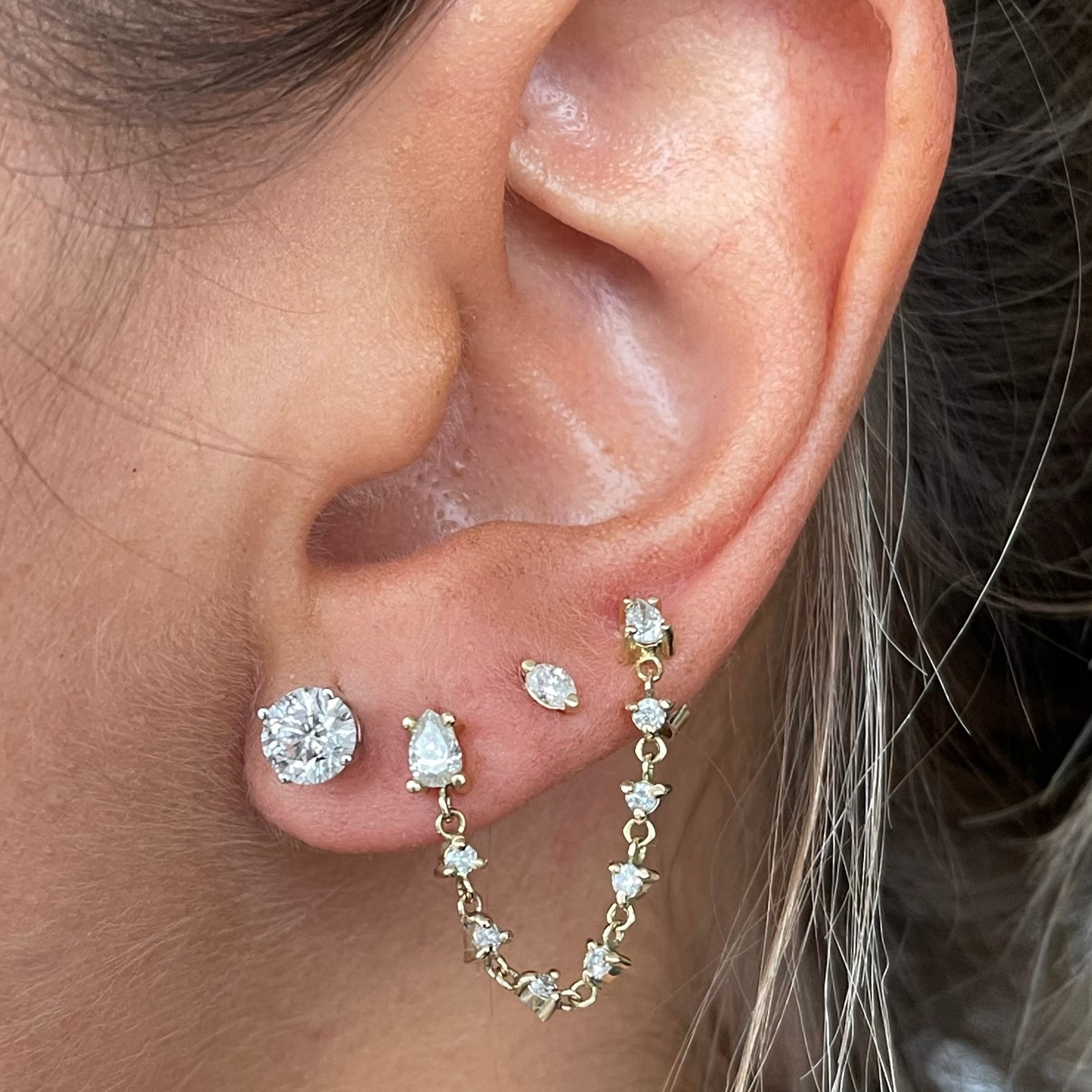 Lluvia de diamantes doble