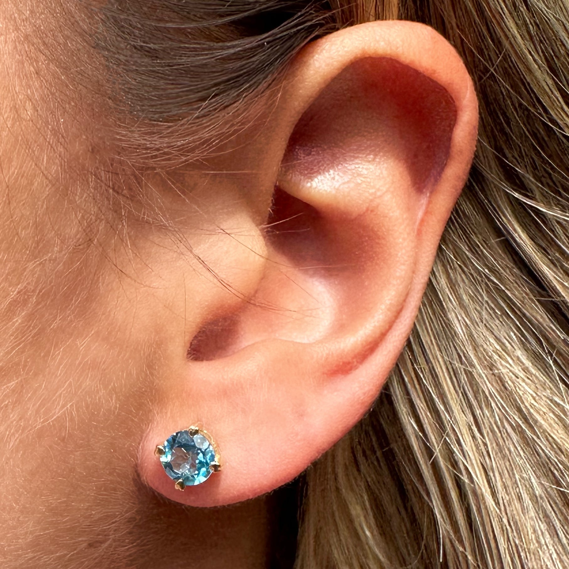 Aretes Love Redondo 6 mm