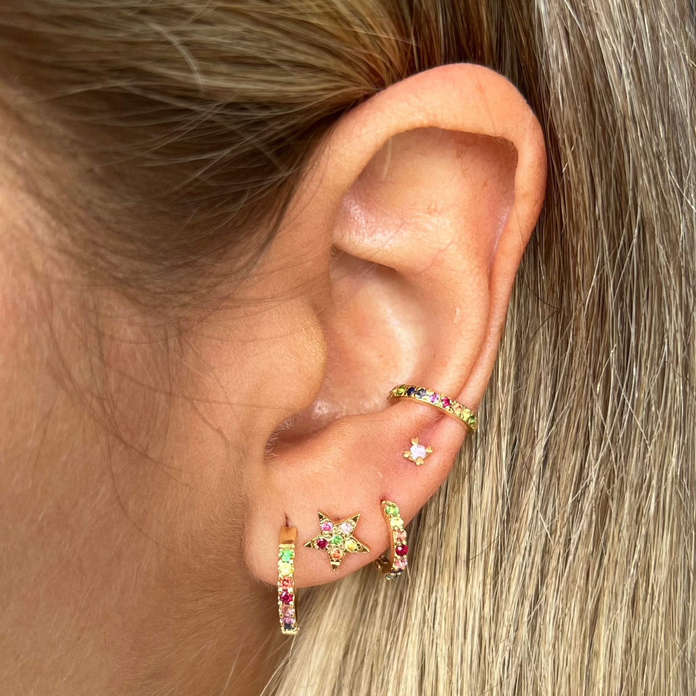 Earcuff Oro 18k